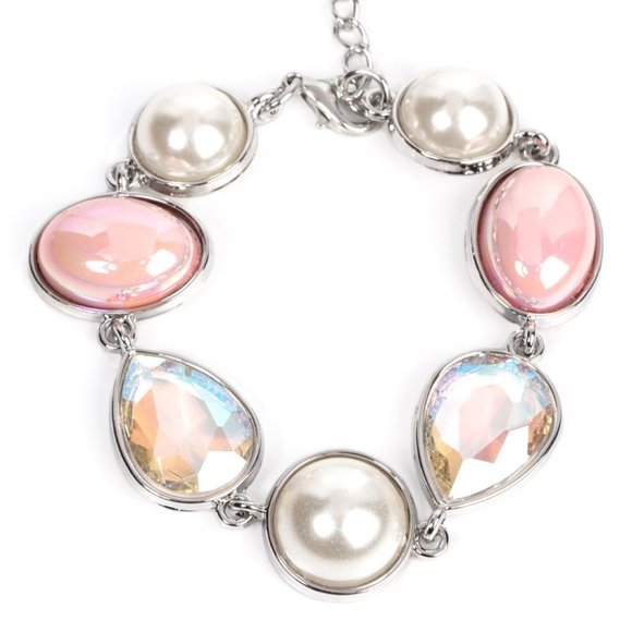 paparazzi Jewelry - Nostalgically Nautical  - Pink Bracelet
